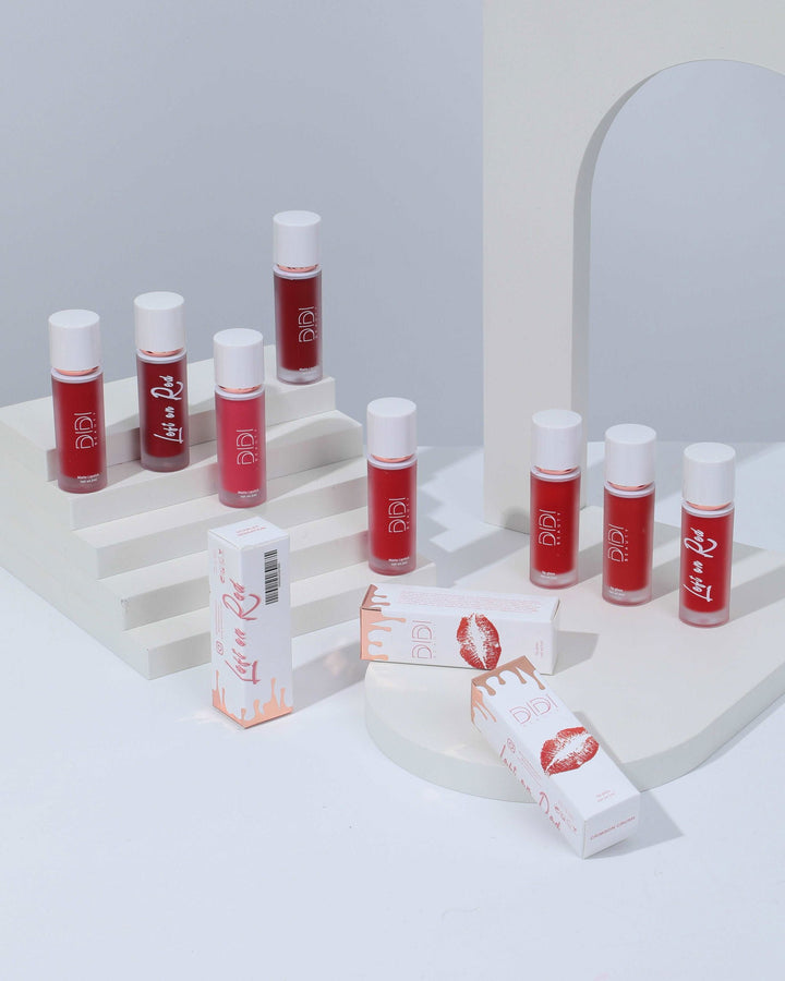 Didi Beauty "Left On Red" Lip Stain Collection - Didi Beauty Ng