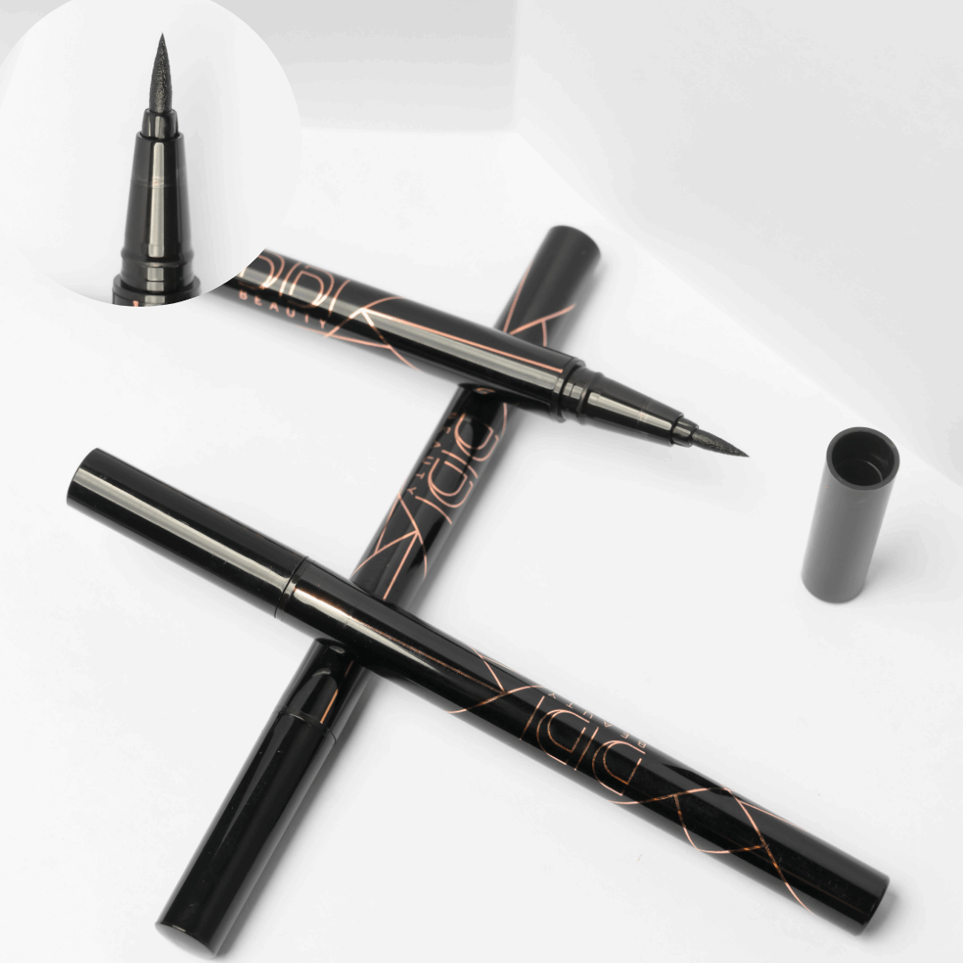 Inked Black Eyeliner Pen With Glossy Finish - Didi Beauty Ng