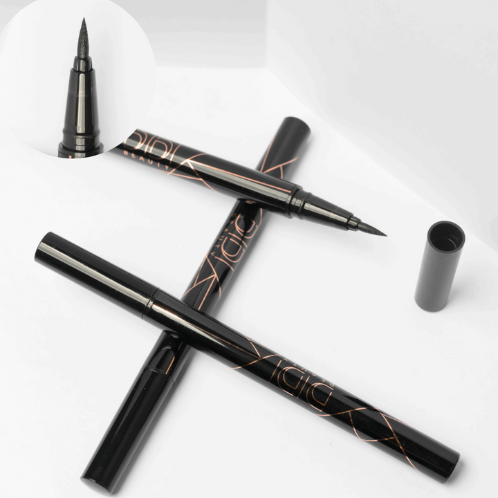 Inked Black Eyeliner Pen With Glossy Finish - Didi Beauty Ng