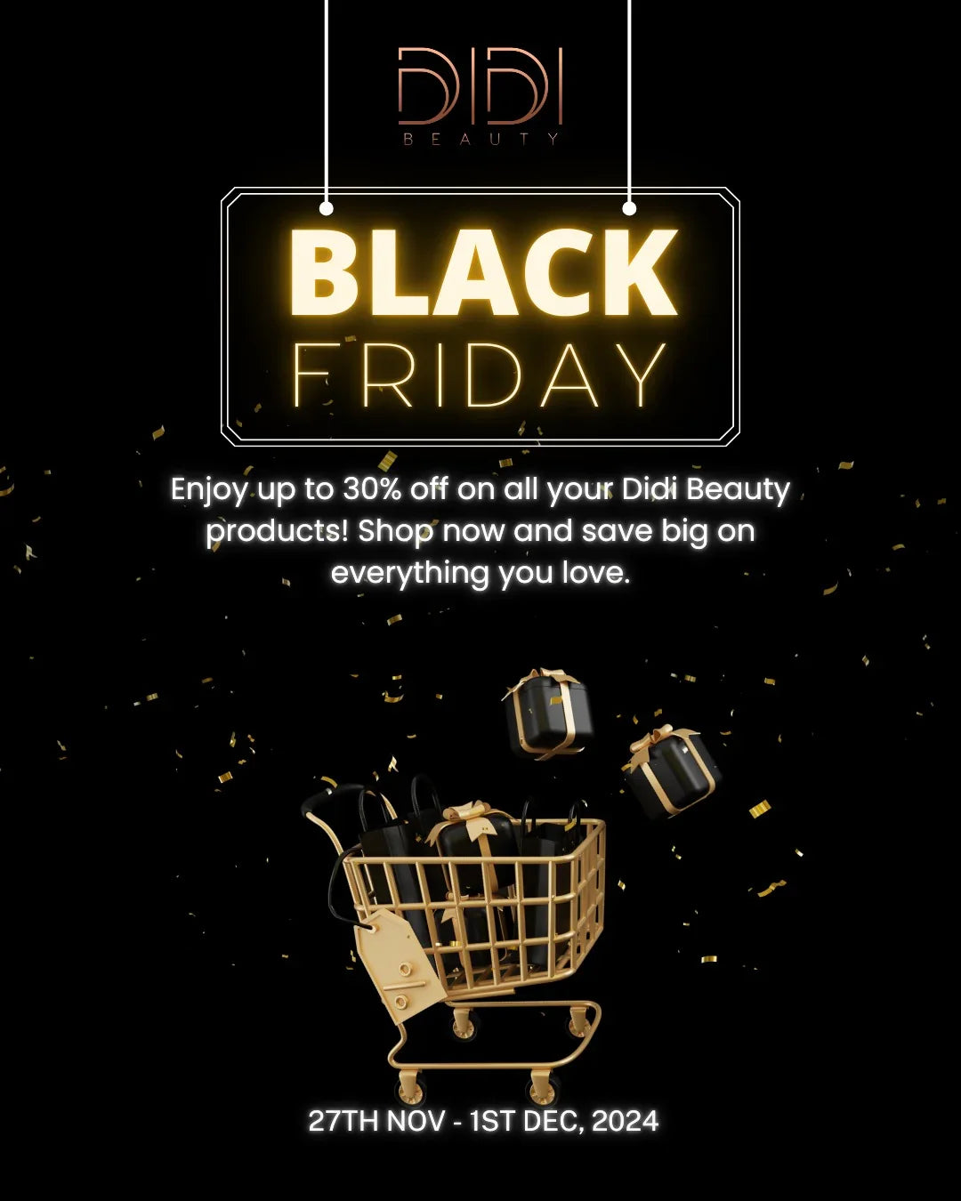 Unleash Your Inner Diva This Black Friday with Didi Beauty! - Didi Beauty Ng