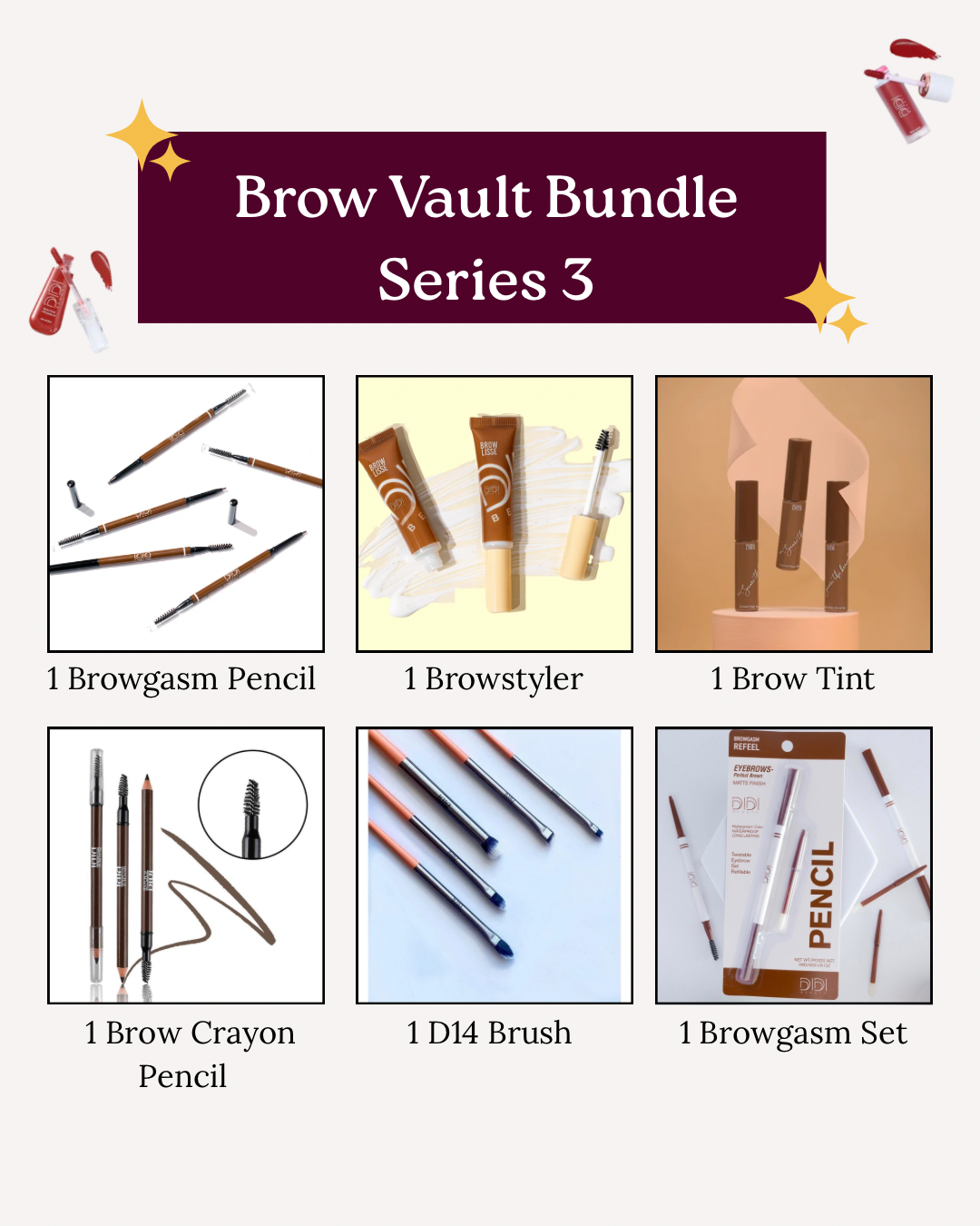 Brow Vault Bundle Series 3