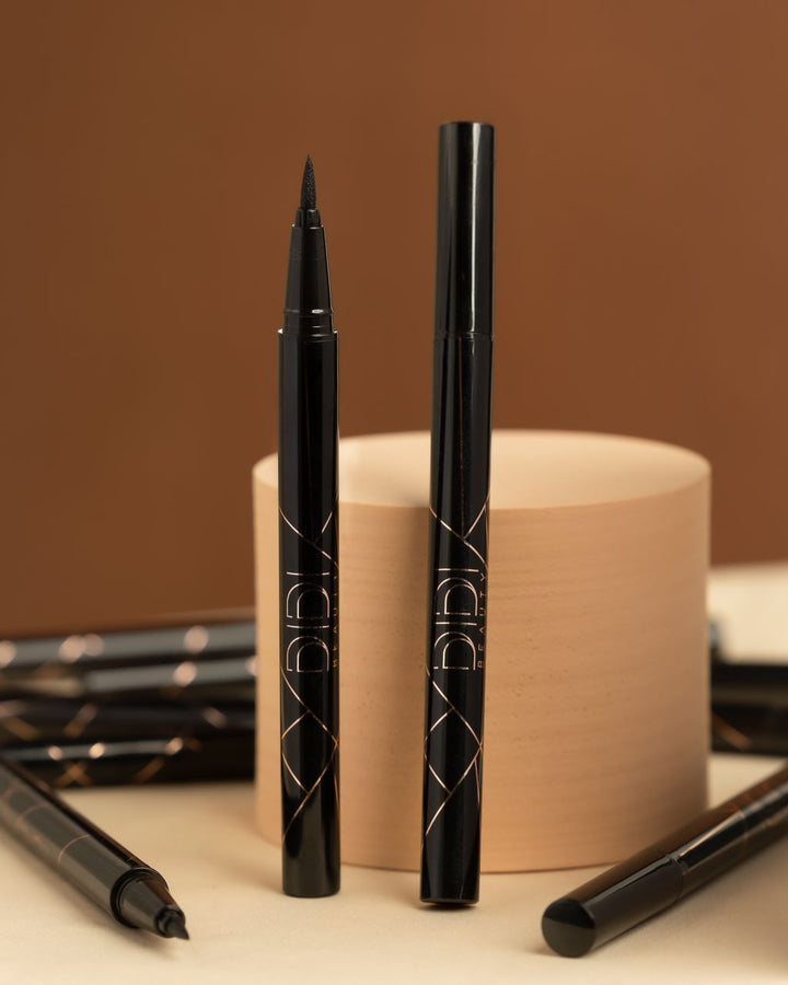 Glossy Finish Pen Inked Black Eyeliner - Didi Beauty Ng