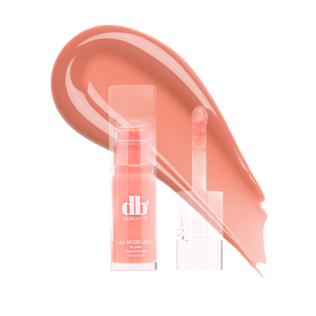 All Nood Here Lip Gloss With Hyaluronic Acid (Rebrand)