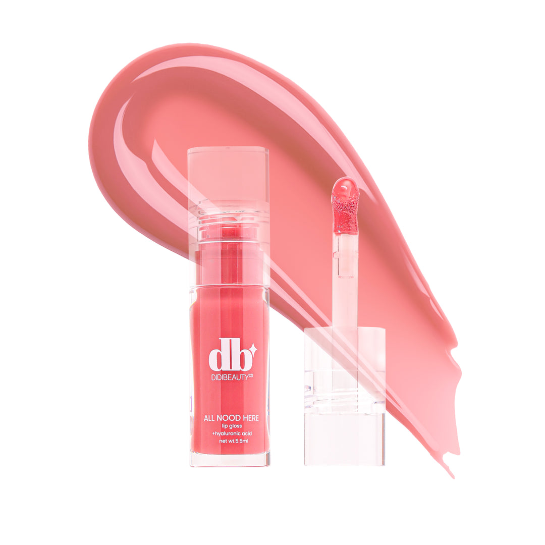 All Nood Here Lip Gloss With Hyaluronic Acid (Rebrand)