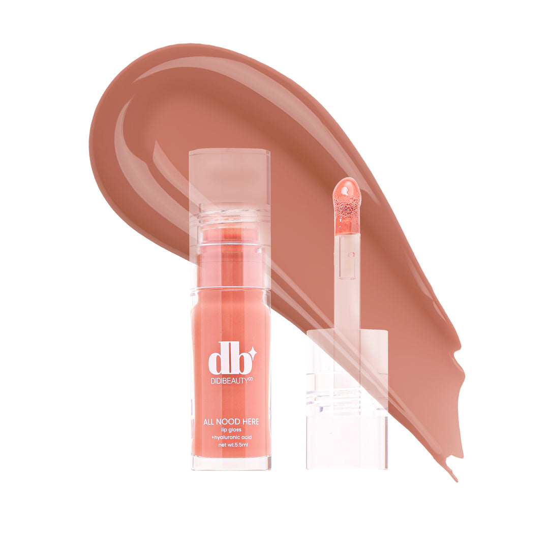 All Nood Here Lip Gloss With Hyaluronic Acid (Rebrand)
