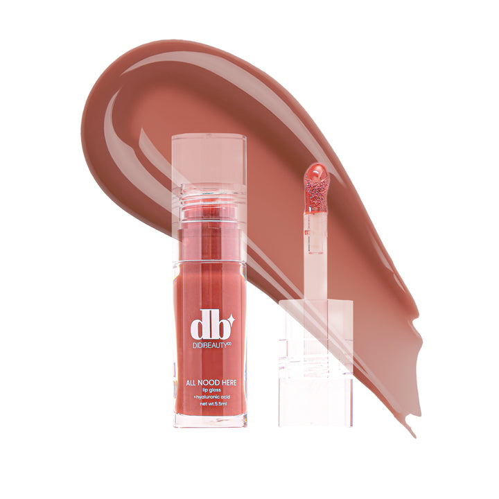 All Nood Here Lip Gloss With Hyaluronic Acid (Rebrand)