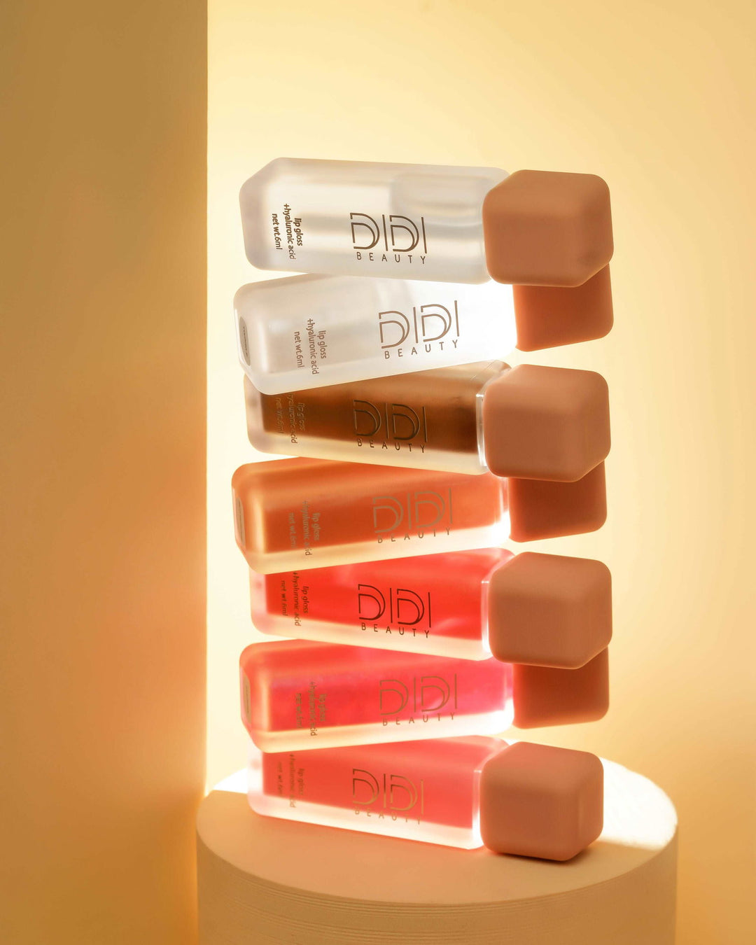 Shimmer Lip Gloss With Hyaluronic Acid - Didi Beauty Ng 