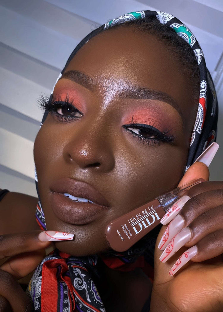 Stripped Matte Liquid Lipstick - Didi Beauty Ng